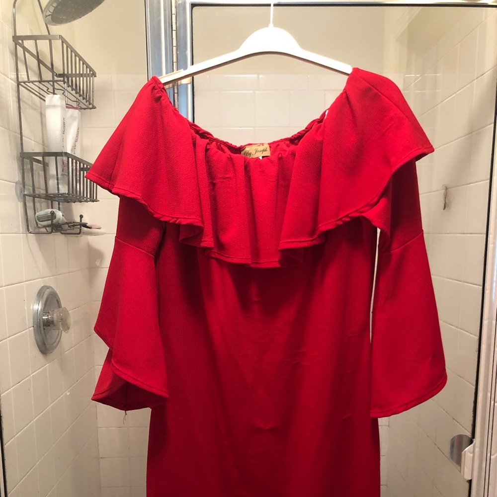 Red dress